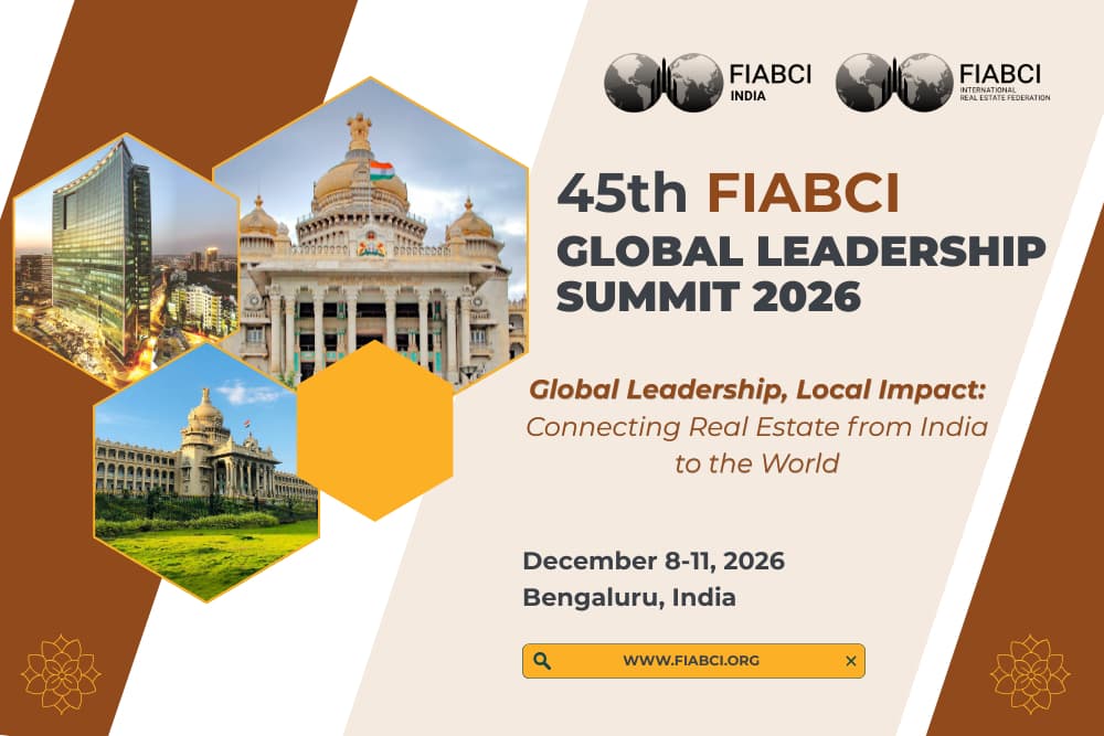 45th FIABCI Global Leadership Summit — Bengaluru, India, December 8–11, 2026